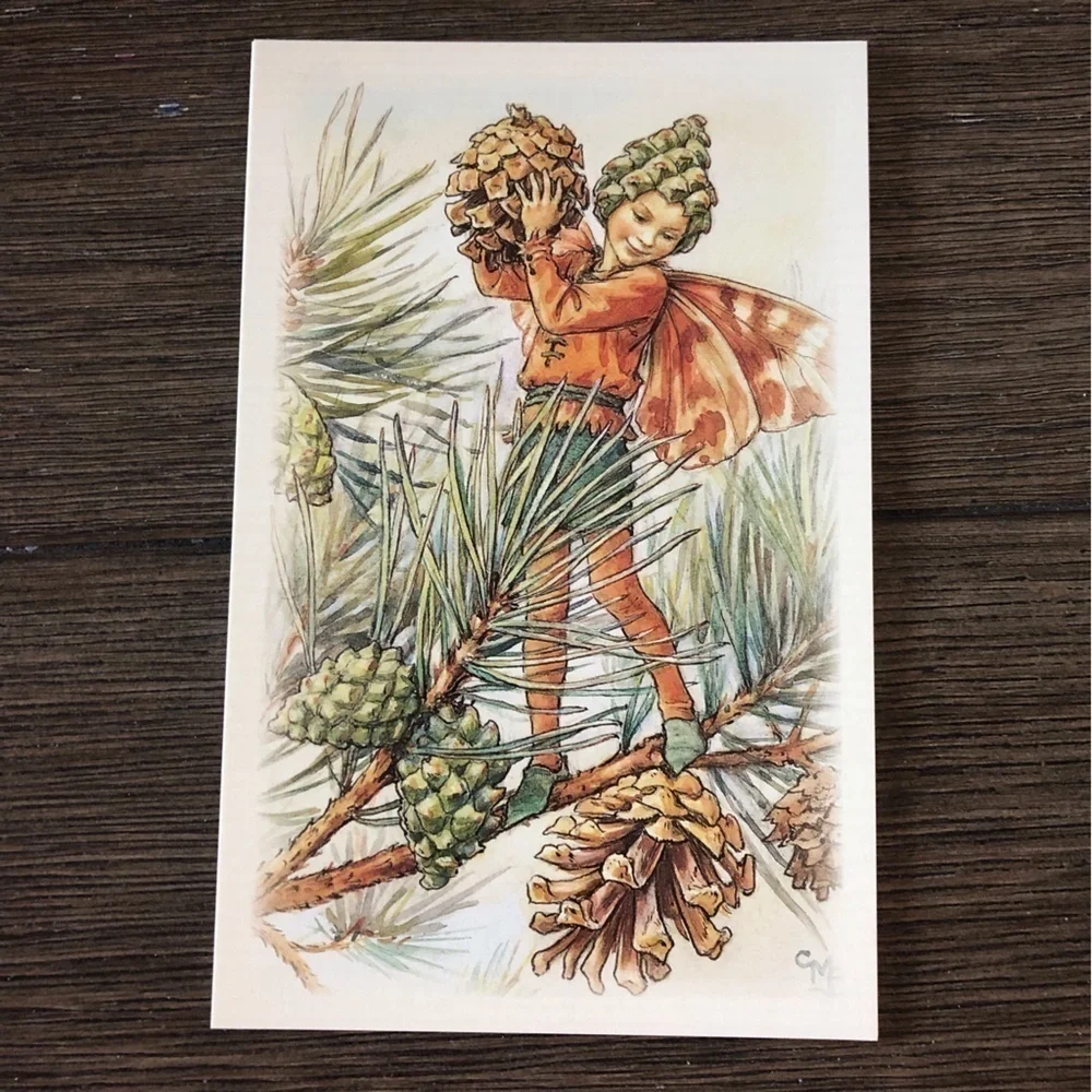 Garden Flower Fairies by: Cicely Mary Barker postcard set #7
